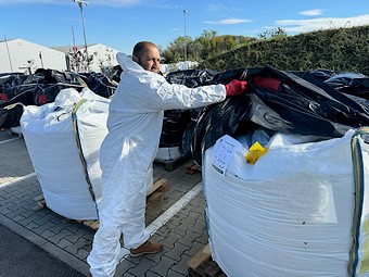 Likvidace švábů ve skladu