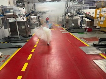 Likvidace švábů ve skladu